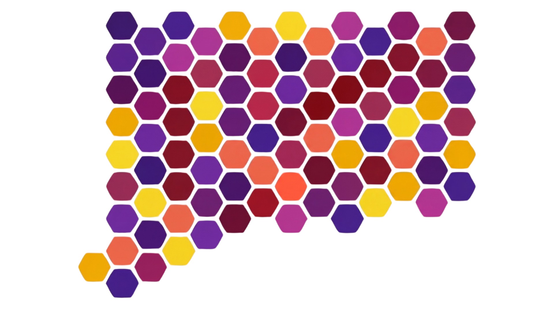 Honeycomb in various colours