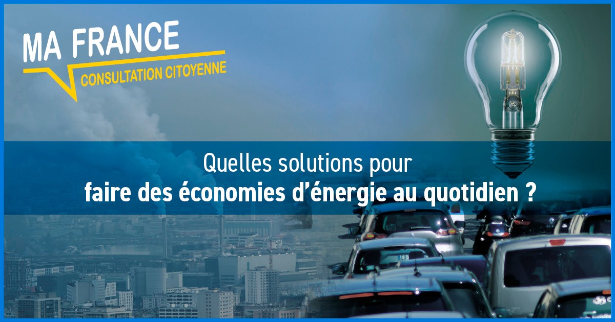 Results of the consultation Quelles solutions pour faire des économies